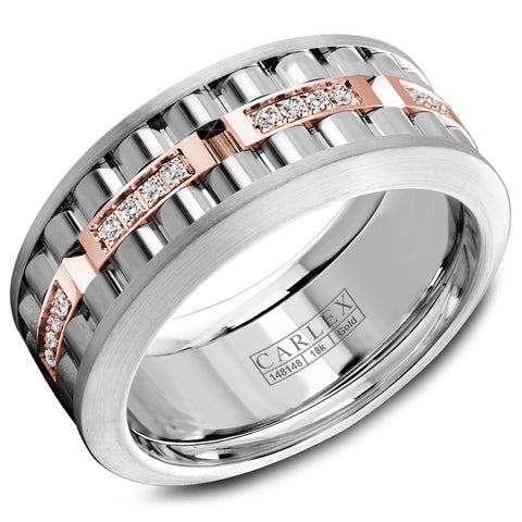 CARLEX G3 Mens Wedding Band CX3-0046RWW