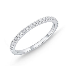 Load image into Gallery viewer, IDC Signature Collection: Bouquet Half Round Diamond Band .21ctw