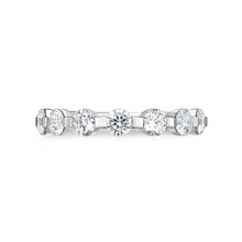 Load image into Gallery viewer, Forevermark Precious Prong White Gold Round Bands (1.08 ctw)