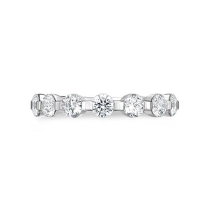 Forevermark Precious Prong White Gold Round Bands (1.08 ctw)
