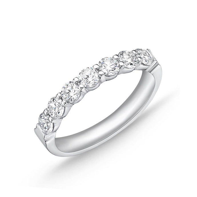 Forevermark Petite Prong White Gold Round Bands (1.08 ctw)