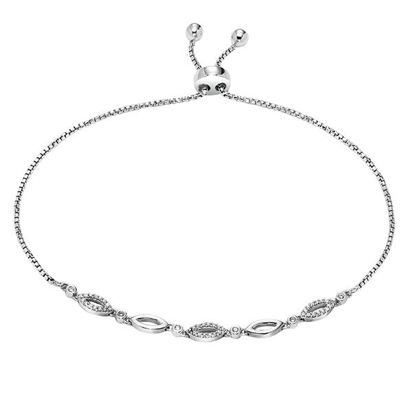 Diamond Bolo Bracelet 1/8 CTW