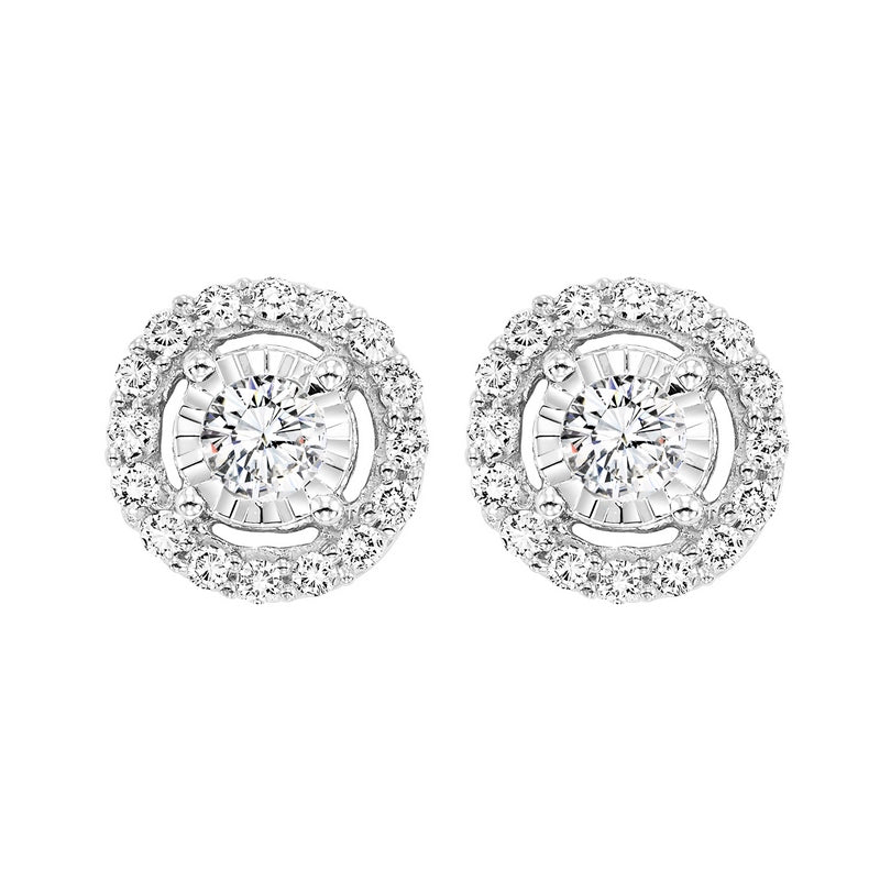 14K Diamond Earrings (0.50 CTW)