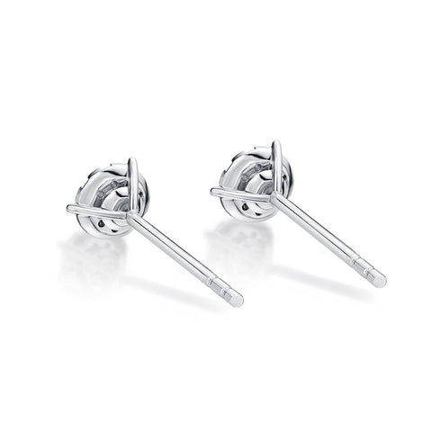 IDC Signature Collection: Diamond Bouquet 3-Prong Studs 1.33ctw approx. (.40 centers)