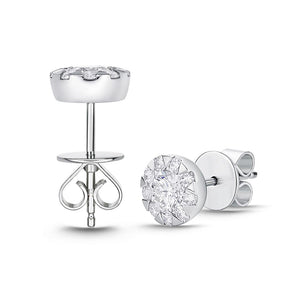 IDC Signature Collection: Diamond Bouquet Everyday Studs 1ctw approx. (.30 centers)