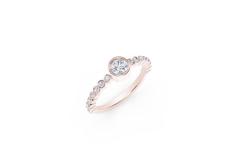 The Forevermark Tribute™ Collection Diamond Stackable Ring