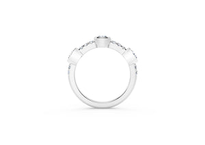 The Forevermark Tribute™ Collection Three Stone Diamond Ring