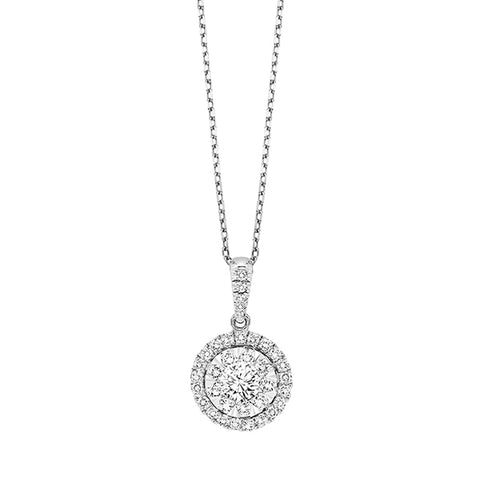 14K Diamond Pendant (0.50 CTW)