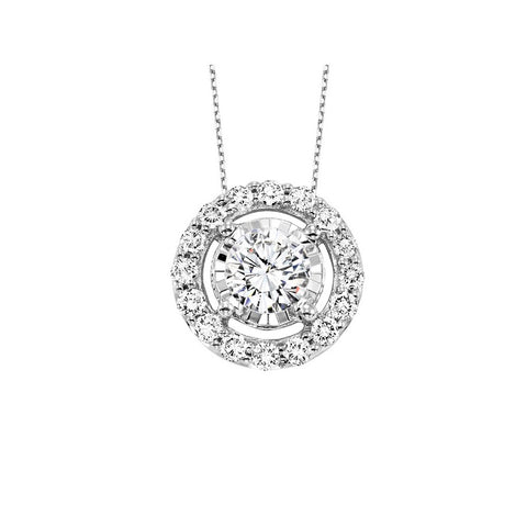 14K Diamond Pendant (0.25 CTW)