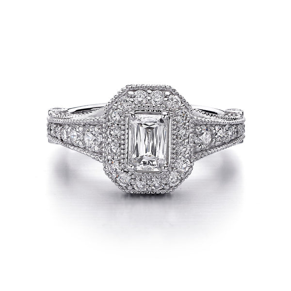 Christopher Designs Crisscut Engagement Ring Setting (1.25 CTW)