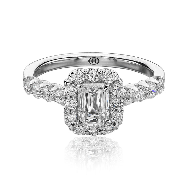 Christopher Designs Crisscut Engagement Ring Setting (0.81 CTW)