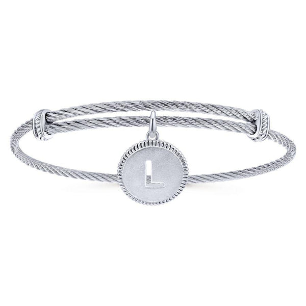 Gabriel & Co. Steel My Heart Bracelet