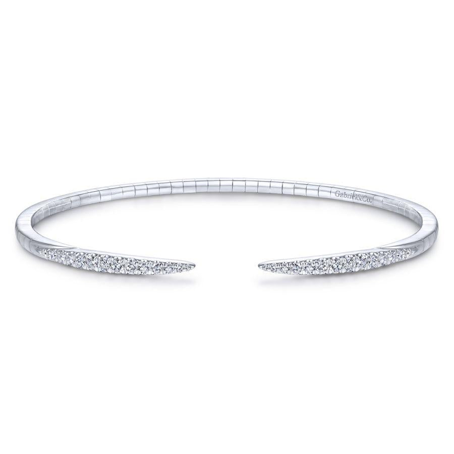 Gabriel & Co. Demure White Gold Bracelet (0.51 CTW)