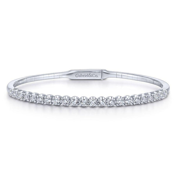 Gabriel & Co. Demure White Gold Bracelet (0.99 CTW)