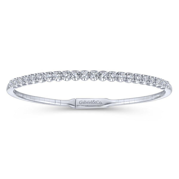 Gabriel & Co. Demure White Gold Bracelet (1.17 CTW)