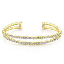 Load image into Gallery viewer, Gabriel &amp; Co. Demure Yellow Gold Bracelet (1.41 CTW)
