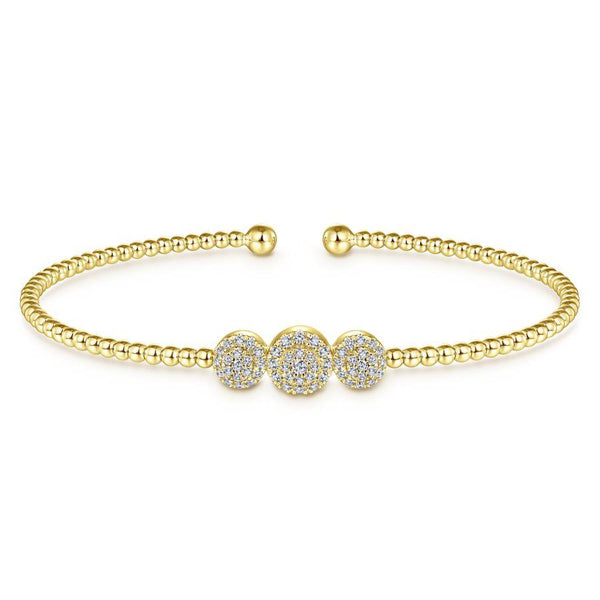 Gabriel & Co. Bujukan Yellow Gold Bracelet (0.34 CTW)