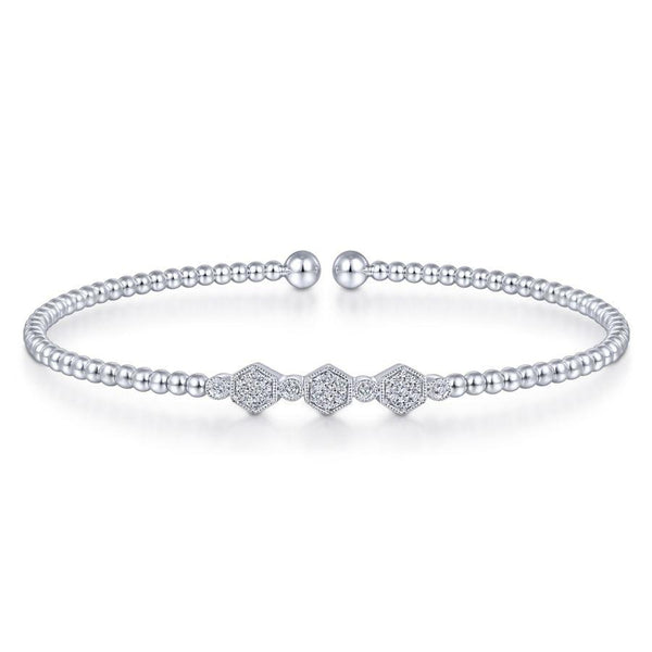 Gabriel & Co. Bujukan White Gold Bracelet (0.13 CTW)