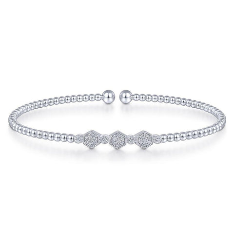 Gabriel & Co. Bujukan White Gold Bracelet (0.13 CTW)