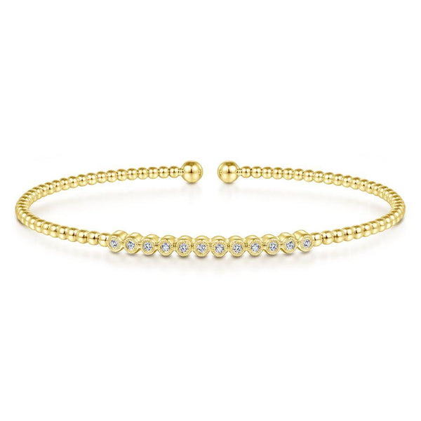 Gabriel & Co. Bujukan Yellow Gold Bracelet (0.15 CTW)