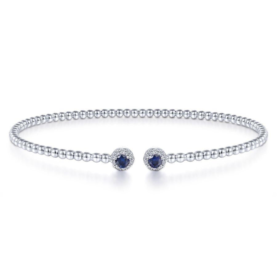 Gabriel & Co. Bujukan White Gold Bracelet (0.12 CTW)