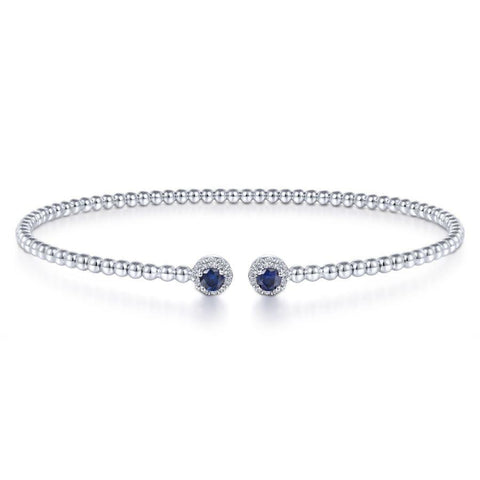 Gabriel & Co. Bujukan White Gold Bracelet (0.12 CTW)