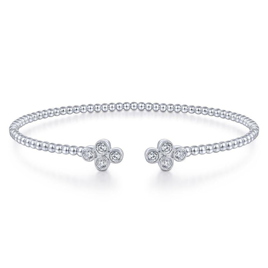 Gabriel & Co. Bujukan White Gold Bracelet (0.41 CTW)