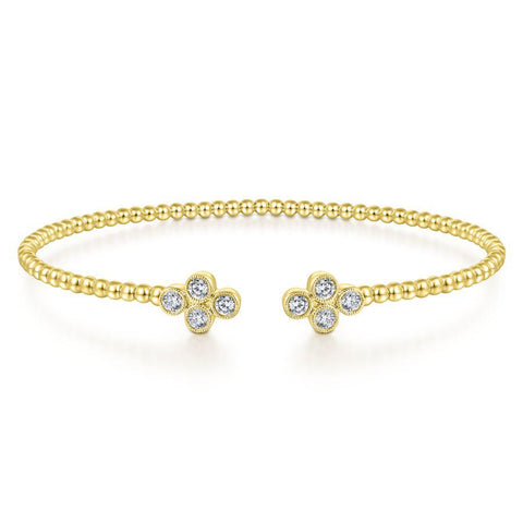 Gabriel & Co. Bujukan Yellow Gold Bracelet (0.41 CTW)