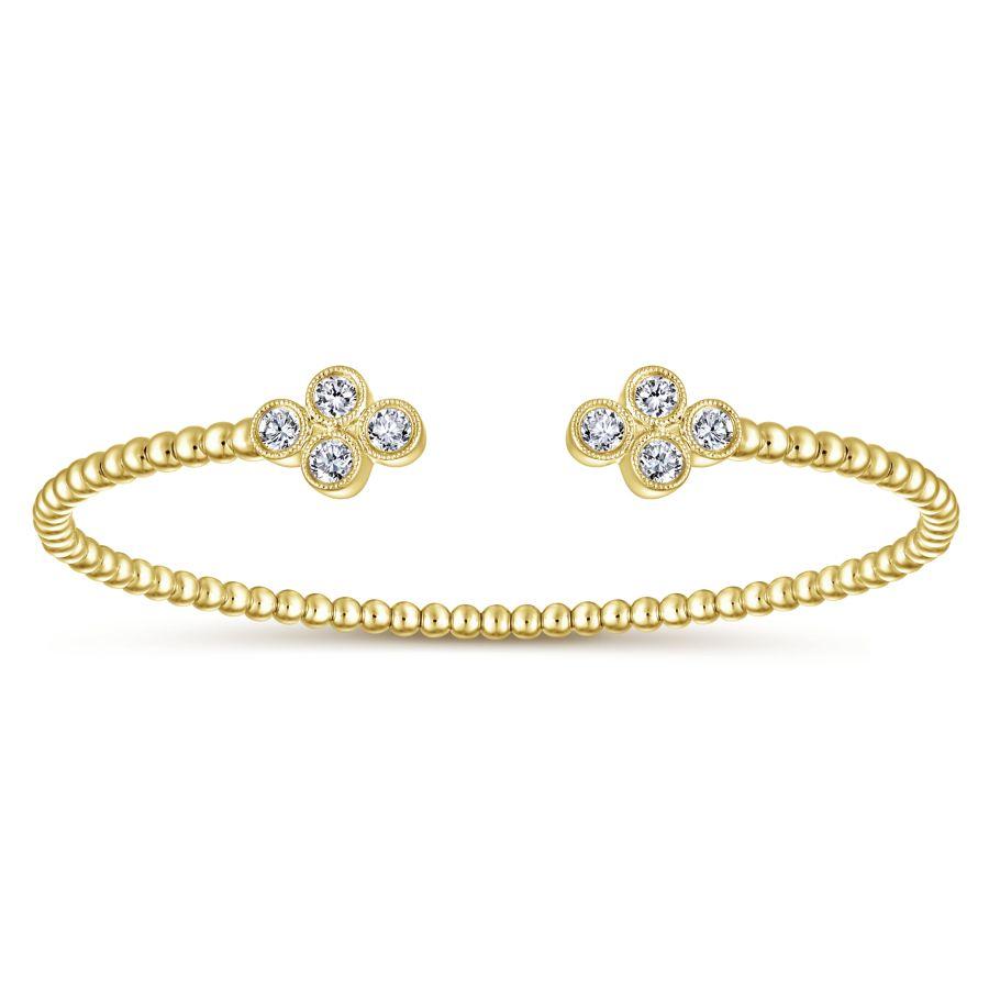 Gabriel & Co. Bujukan Yellow Gold Bracelet (0.41 CTW)