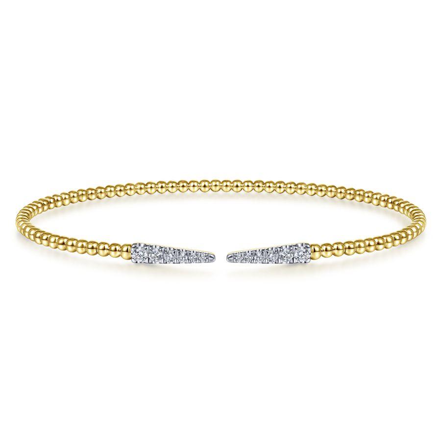 Gabriel & Co. Bujukan Yellow Gold Bracelet (0.26 CTW)