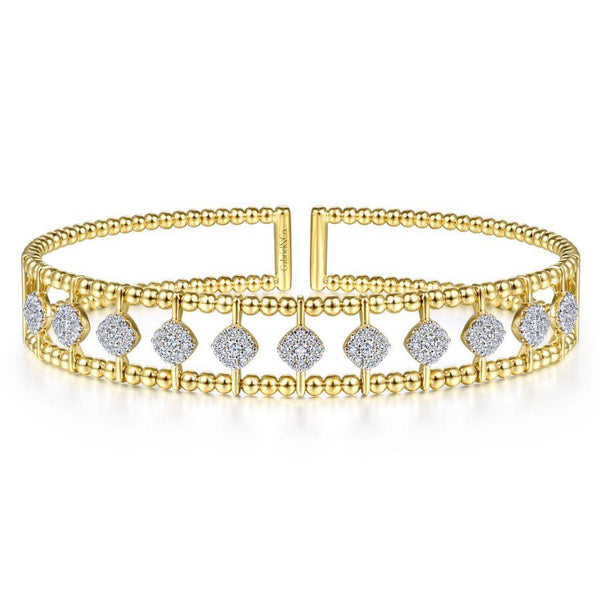 Gabriel & Co. Bujukan Yellow Gold Bracelet (0.73 CTW)