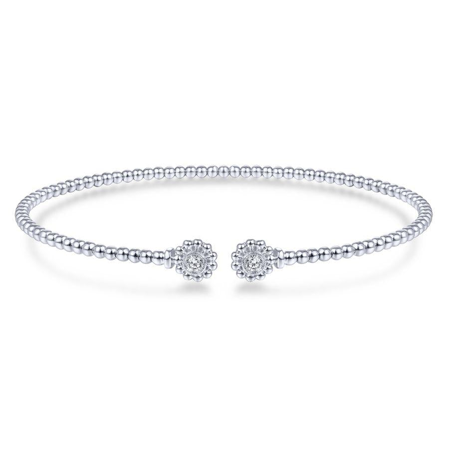 Gabriel & Co. Bujukan White Gold Bracelet (0.09 CTW)