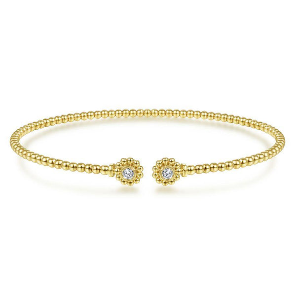 Gabriel & Co. Bujukan Yellow Gold Bracelet (0.09 CTW)