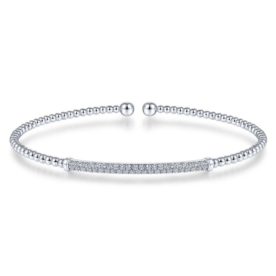 Gabriel & Co. Bujukan White Gold Bracelet (0.33 CTW)