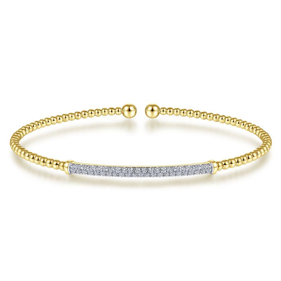 Gabriel & Co. Bujukan Yellow Gold Bracelet (0.33 CTW)