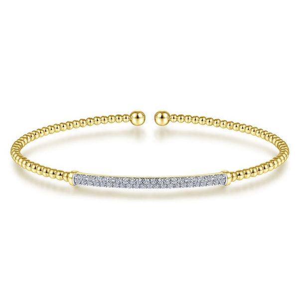 Gabriel & Co. Bujukan Yellow Gold Bracelet (0.33 CTW)