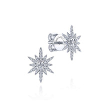 Load image into Gallery viewer, Gabriel &amp; Co. Kaslique White Gold Earrings (0.39 CTW)