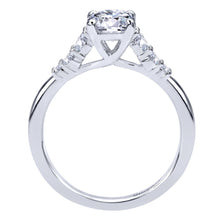 Load image into Gallery viewer, Gabriel Bridal Collection White Gold Straight Engagement Ring (0.25 ctw)