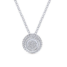 Load image into Gallery viewer, Gabriel &amp; Co. Hampton Sterling Silver Necklace (0.06 CTW)