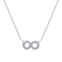 Load image into Gallery viewer, Gabriel &amp; Co. Eternal Love Sterling Silver Necklace