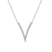Load image into Gallery viewer, Gabriel &amp; Co. Kaslique White Gold Necklace (0.29 CTW)