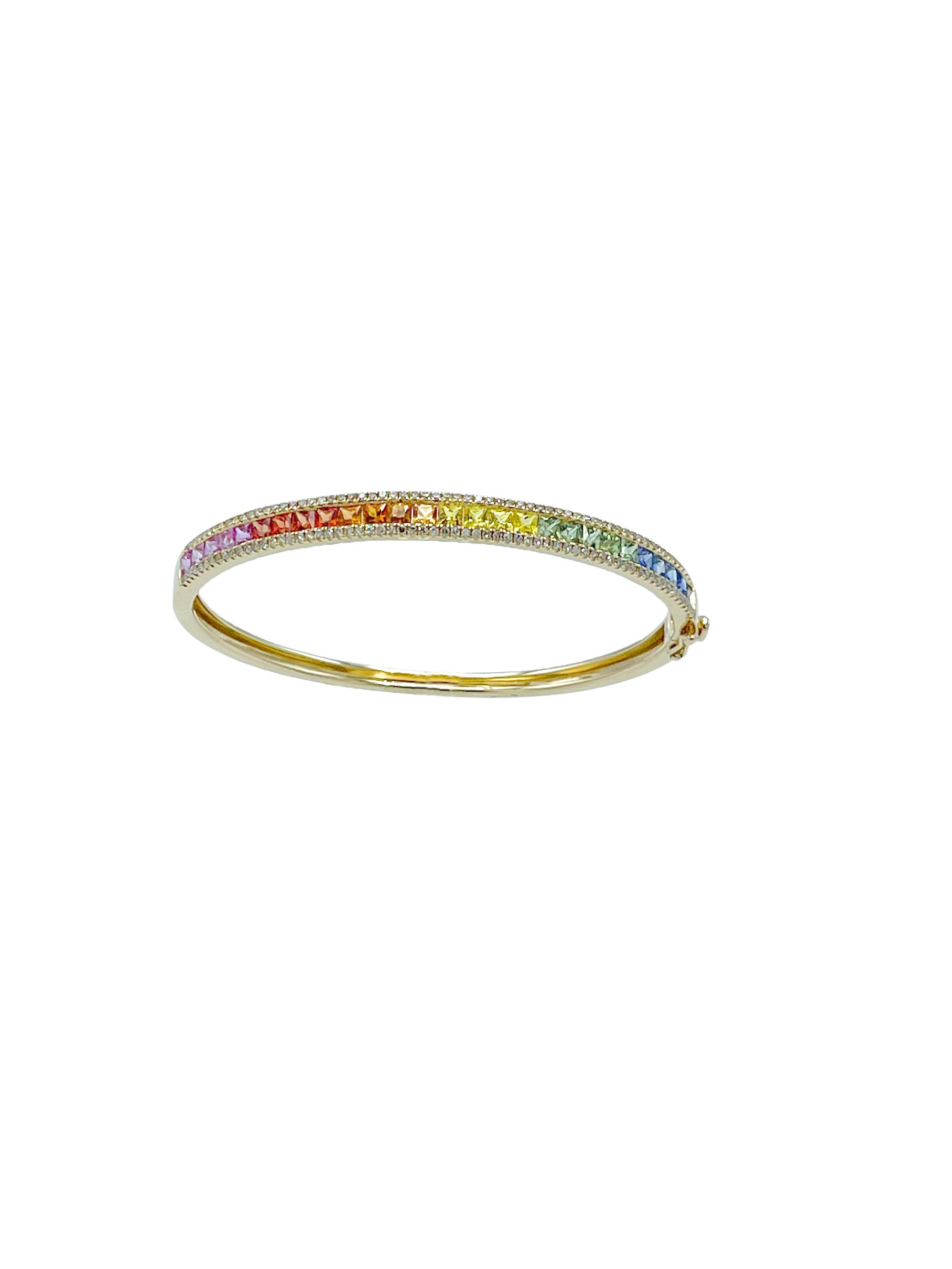 Multi-Colored Rainbow Bangle