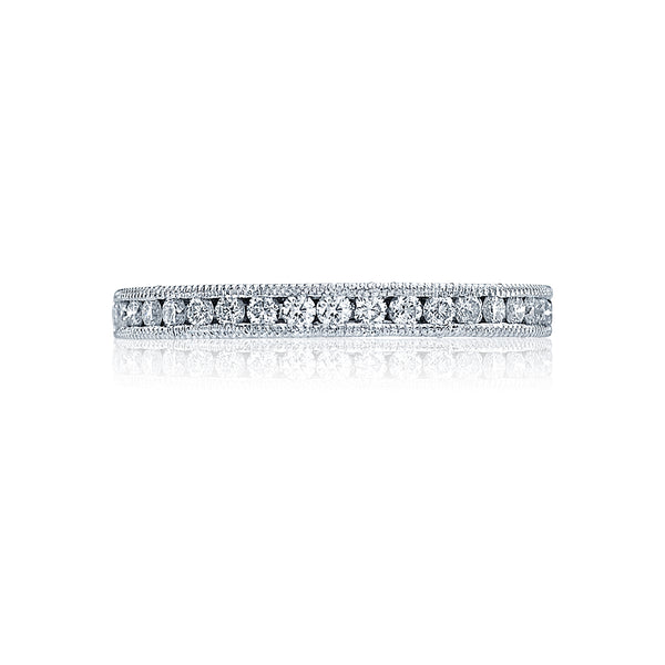 Tacori Blooming Beauties 18k White Gold Diamond Wedding Band (0.43 CTW)