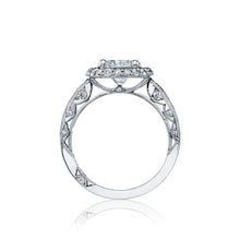 Load image into Gallery viewer, Tacori 18k White Gold Blooming Beauties Round Diamond Engagement Ring (1.19 CTW)
