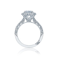 Load image into Gallery viewer, Tacori Blooming Beauties White Gold Oval Diamond Engagement Ring (0.69 CTW)