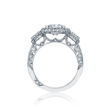 Load image into Gallery viewer, Tacori 18k White Gold Blooming Beauties Round Diamond Engagement Ring (1.27 CTW)