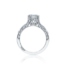 Load image into Gallery viewer, Tacori 18k White Gold Ribbon Round Diamond Engagement Ring (0.36 CTW)