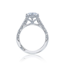 Load image into Gallery viewer, Tacori 18k White Gold Petite Crescent Round Diamond Engagement Ring (0.5 CTW)