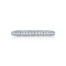 Load image into Gallery viewer, Tacori 18k White Gold Classic Crescent Diamond Wedding Band (0.47 CTW)