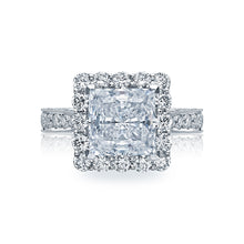 Load image into Gallery viewer, Tacori Platinum RoyalT Princess Diamond Engagement Ring (1.65 CTW)